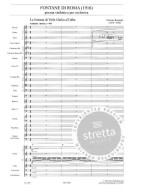 Ottorino Respighi: Fontane di Roma (noty, partitura)