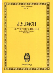 J.S. Bach: Overture Suite No 2 B Minor BWV 1067 (noty, partitura)