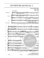 J.S. Bach: Overture Suite No 2 B Minor BWV 1067 (noty, partitura)
