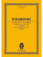 P.I. Čajkovskij: Francesca Da Rimini Op.32 (noty, partitura)