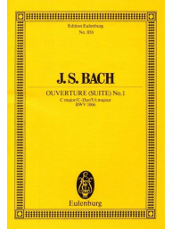 J.S. Bach: Ouvertüre - Suite Nr. 1 C-Dur BWV 1066 (noty, partitura)
