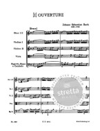 J.S. Bach: Ouvertüre - Suite Nr. 1 C-Dur BWV 1066 (noty, partitura)