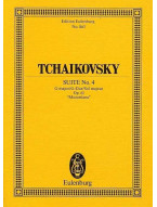 P.I. Čajkovskij: Suite No. 4 In G Major Op. 61 CW 31 (noty, partitura)