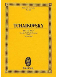 P.I. Čajkovskij: Suite No. 4 In G Major Op. 61 CW 31 (noty, partitura)