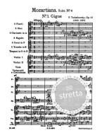P.I. Čajkovskij: Suite No. 4 In G Major Op. 61 CW 31 (noty, partitura)