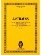 Johann Strauss: Tales From The Vienna Wood Op. 325 (noty, partitura)