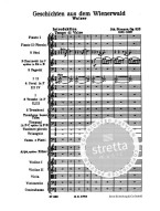 Johann Strauss: Tales From The Vienna Wood Op. 325 (noty, partitura)