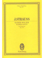 Johann Strauss: Kaiser-Walzer Op. 437 (noty, partitura)