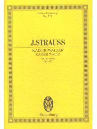Johann Strauss: Kaiser-Walzer Op. 437 (noty, partitura)