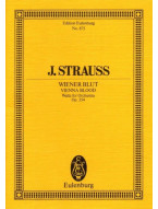 Johann Strauss: Wiener Blut Op. 354 (noty, partitura)