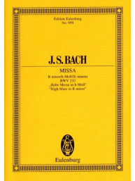 Johann Sebastian Bach: Hohe Messe in h-Moll BWV 232 (noty, partitura)
