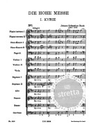 Johann Sebastian Bach: Hohe Messe in h-Moll BWV 232 (noty, partitura)