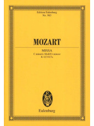 W.A. Mozart: Missa c-Moll KV 427/417a (noty, partitura)