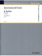 Joseph Bodin de Boismortier: 6 Suites op. 35 (noty na příčnou flétnu)