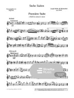 Joseph Bodin de Boismortier: 6 Suites op. 35 (noty na příčnou flétnu)