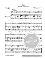 Joseph Bodin de Boismortier: Suite G Major Op 35/2 (noty na příčnou flétnu, klavír)
