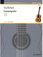 Joaquín Turina: Fandanguillo op. 36 (noty na kytaru)