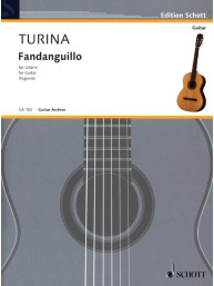 Joaquín Turina: Fandanguillo op. 36 (noty na kytaru)