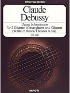 Claude Debussy: Danse Bohemienne (noty na kytaru)