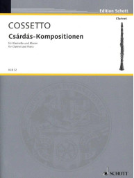 Emil Cossetto: Csardas-Kompositionen (noty na klarinet, klavír)