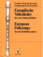 Europaische Volkslieder (noty na zobcovou flétnu)