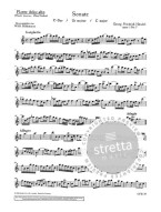 Georg Friedrich Händel: Sonate in C major (noty na zobcovou flétnu)