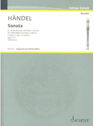 Georg Friedrich Händel: Sonata in F major (noty na zobcovou flétnu)