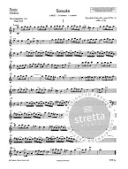 Benedetto Marcello: Sonate in A minor (noty na zobcovou flétnu)