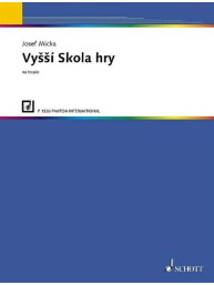 Josef Micka: Fortgeschrittene Violinschule / Vyšší škola hry (noty na housle)