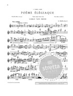 Eugéne Ysa?e: Poeme elegiaque op. 12 (noty na housle, klavír)