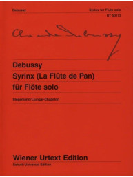 Claude Debussy: Syrinx - La Flute de Pan (noty na příčnou flétnu)
