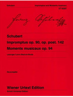 Franz Schubert: Impromptus and Moments Musicaux (noty na klavír)