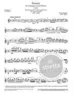 Franz Schubert: Sonata for Arpeggione and Piano D 821 (noty na housle, klavír)