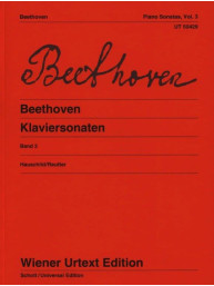 Ludwig van Beethoven: Piano Sonatas 3 (noty na klavír)