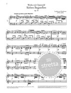 Beethoven: Bagatellen op.33,119,126, WoO52,56,216,214 (noty na klavír)