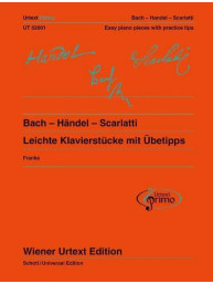 Bach-Händel-Scarlatti: Easy Piano Pieces with Practice Tips 1 (noty na klavír)