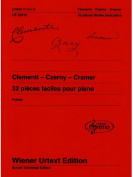 Clementi-Czerny-Cramer: 32 Pieces faciles pour piano (noty na klavír)