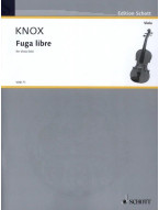 Garth Knox: Fuga Libre (noty na violu)