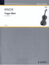 Garth Knox: Fuga Libre (noty na violu)