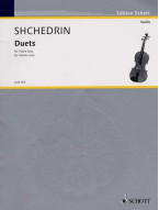 Rodion Ščedrin: Duets (noty na housle)