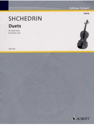 Rodion Ščedrin: Duets (noty na housle)