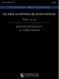 Johann Strauss Jr.: An der schönen blauen Donau (noty pro flexibilní orchestr, party, partitura)