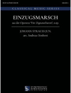 Johann Strauss Jr.: Einzugsmarsch (noty pro 5-členný flexibilní orchestr, party, partitura)