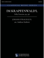 Johann Strauss Jr.: Im Krapfenwald'l (noty pro 7-členný flexibilní orchestr, party, partitura)
