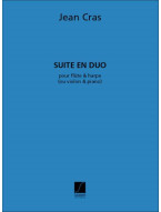 Jean Cras: Suite En Duo (noty na příčnou flétnu, harfu)