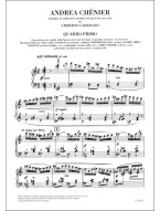 Umberto Giordano: Andrea Chénier (noty na klavír, zpěv)