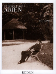 Giuseppe Verdi: Arien für Sopran (noty na klavír, zpěv)