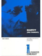 Alexander Zemlinsky: Quartett - Zwei Fragmente (noty, partitura)