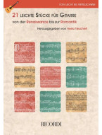 21 leichte Stücke für Gitarre (noty na kytaru)