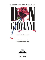 Giuseppe Gazzaniga: Don Giovanni - Fassung für Kammeroper (noty, partitura)